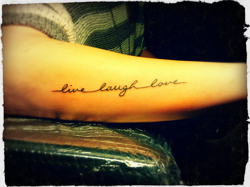 Text Tattoo The Official Site Of Rusvai Roland
