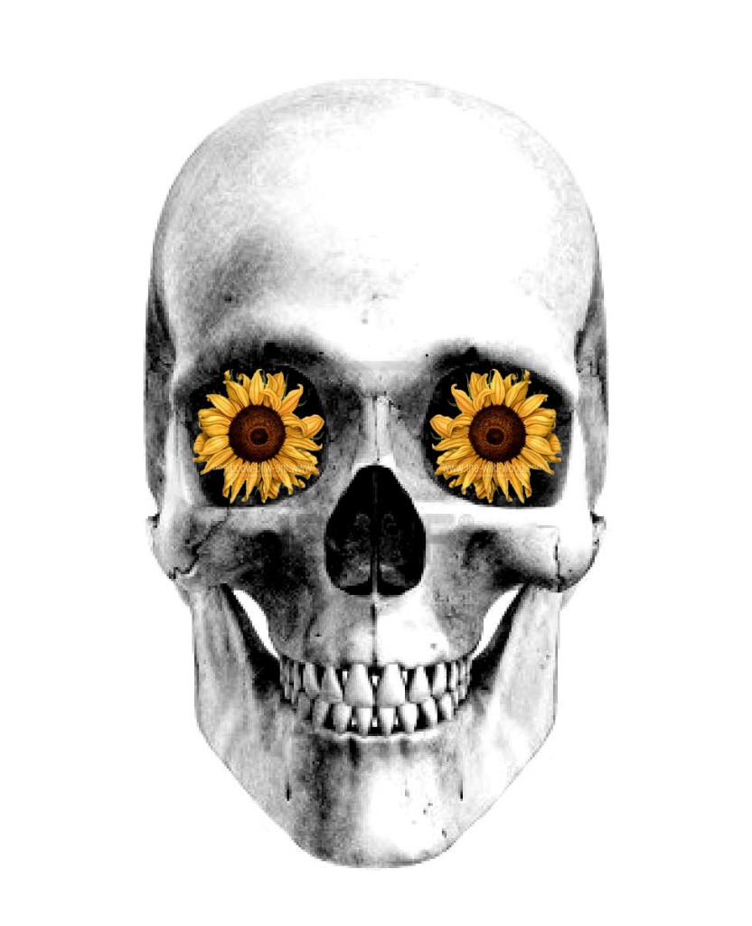 skullflower_tattoodesign