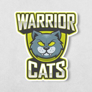 warrior cats esport sticker
